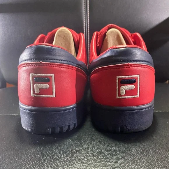 Fila Men's Bold Red Sneakers Size 10.5 - Picture 6 of 10